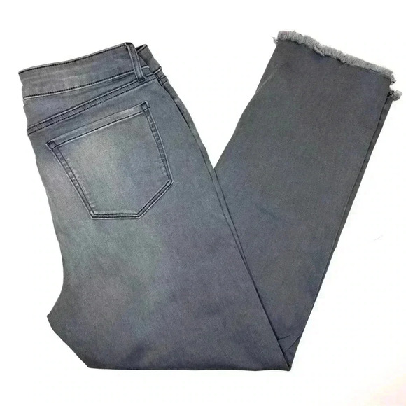 Nine West Womens Straight Leg Crop Jeans Size- 10 - Picture 7 of 8